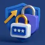 Miniatura: Dois cadeados sobrepostos, simbolizando 2FA.